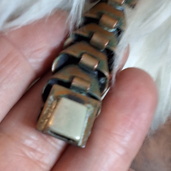 Rare Vintage Frank Rebajes Copper Necklace and Bracelet Set - Picture 14 of 15